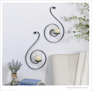 candle holder 3d wall art kirkland home_interior design tucson